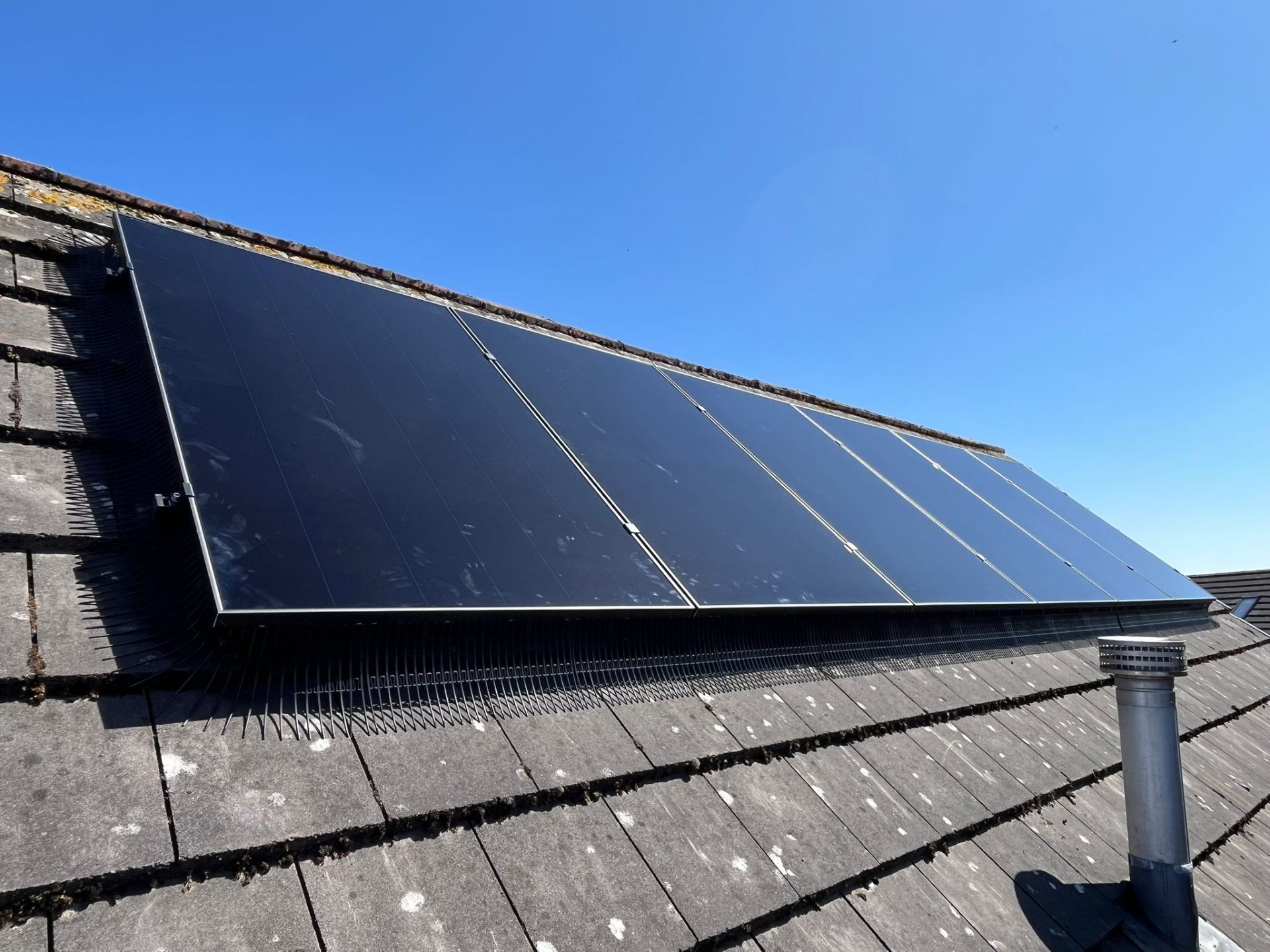 Solar panel installation — Makse Electrical & Renewables project photo