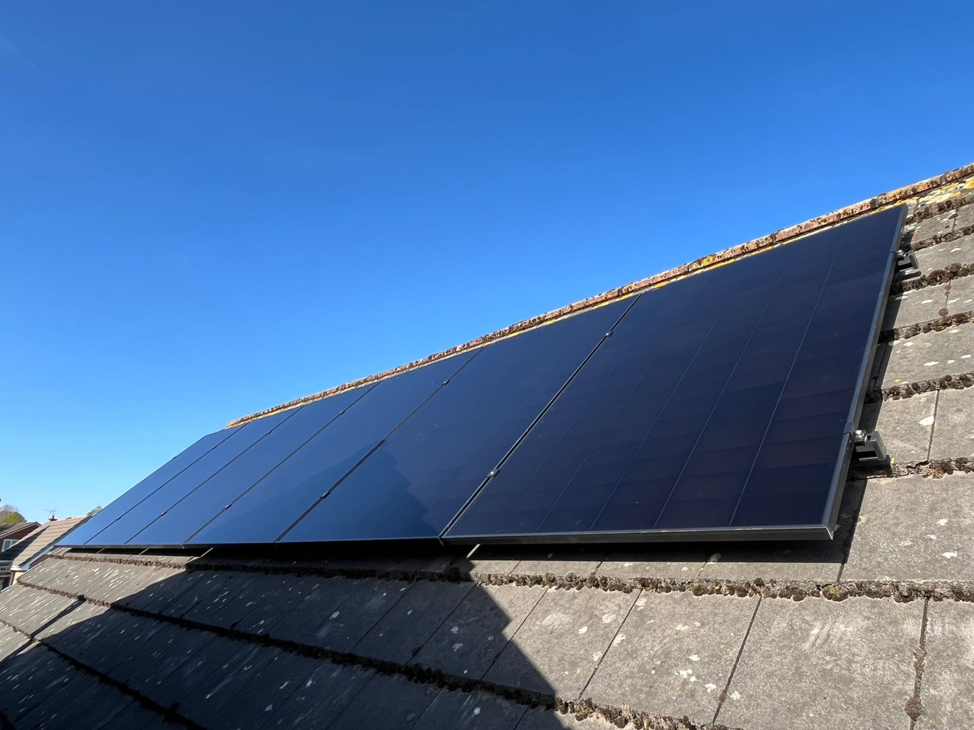 Solar panel installation house — Makse Electrical & Renewables project photo