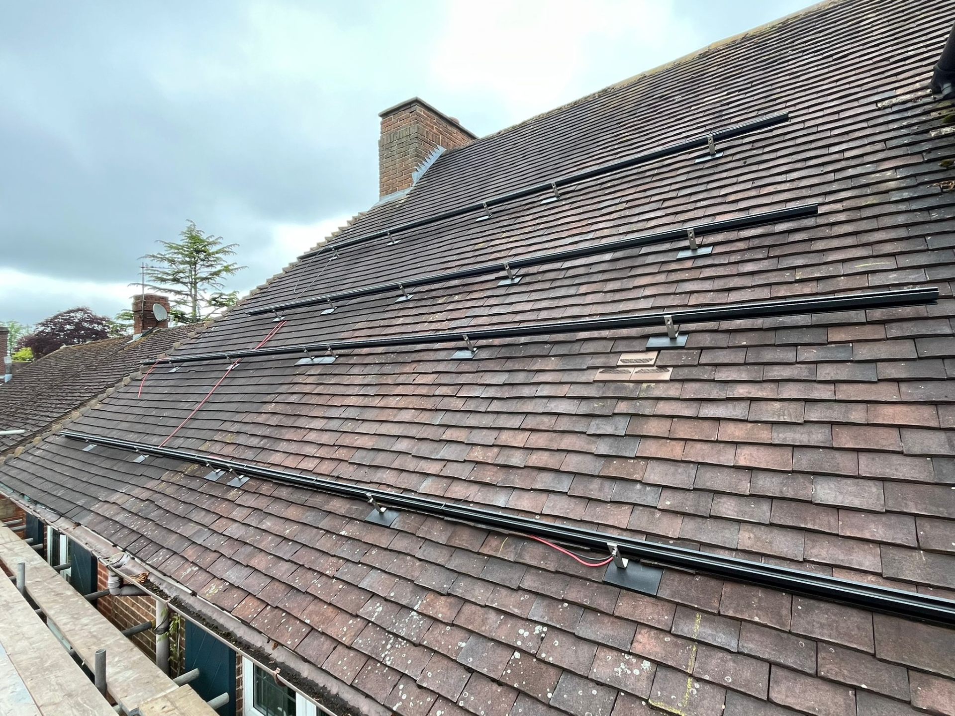 Solar panel installation house — Makse Electrical & Renewables project photo