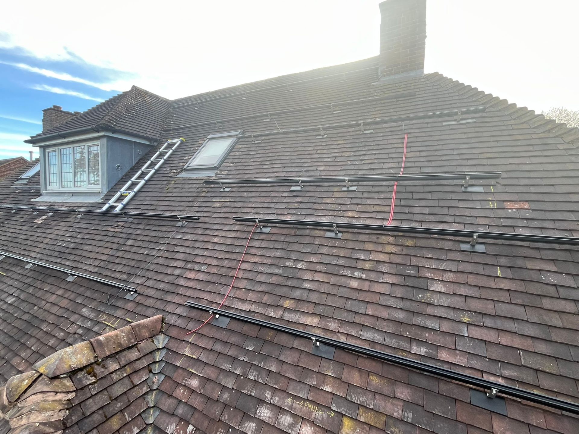 Solar panel installation house — Makse Electrical & Renewables project photo
