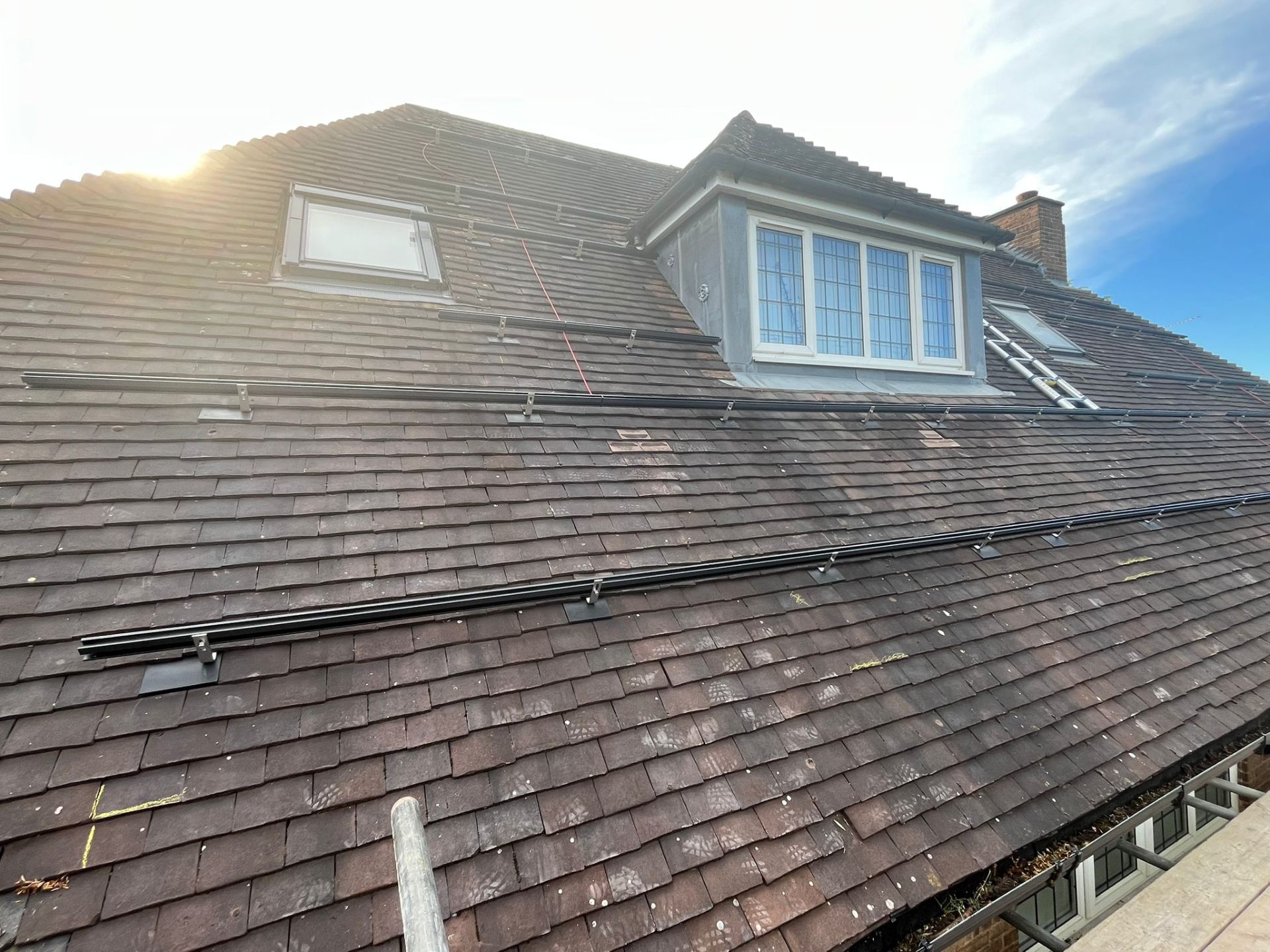 Solar panel installation house — Makse Electrical & Renewables project photo