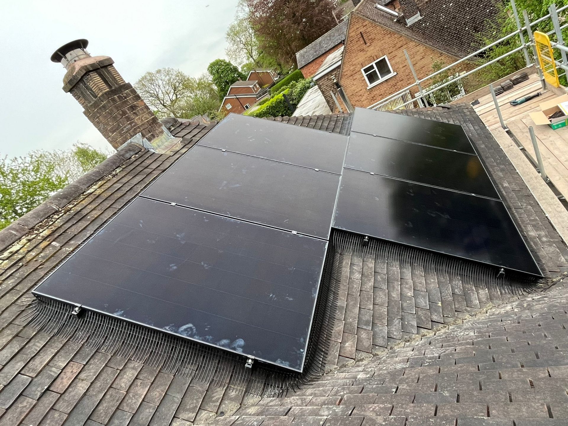 Solar panel installation — Makse Electrical & Renewables project photo