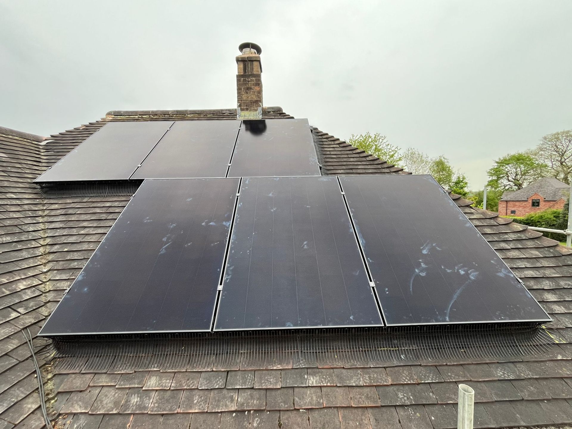 Solar panel installation — Makse Electrical & Renewables project photo
