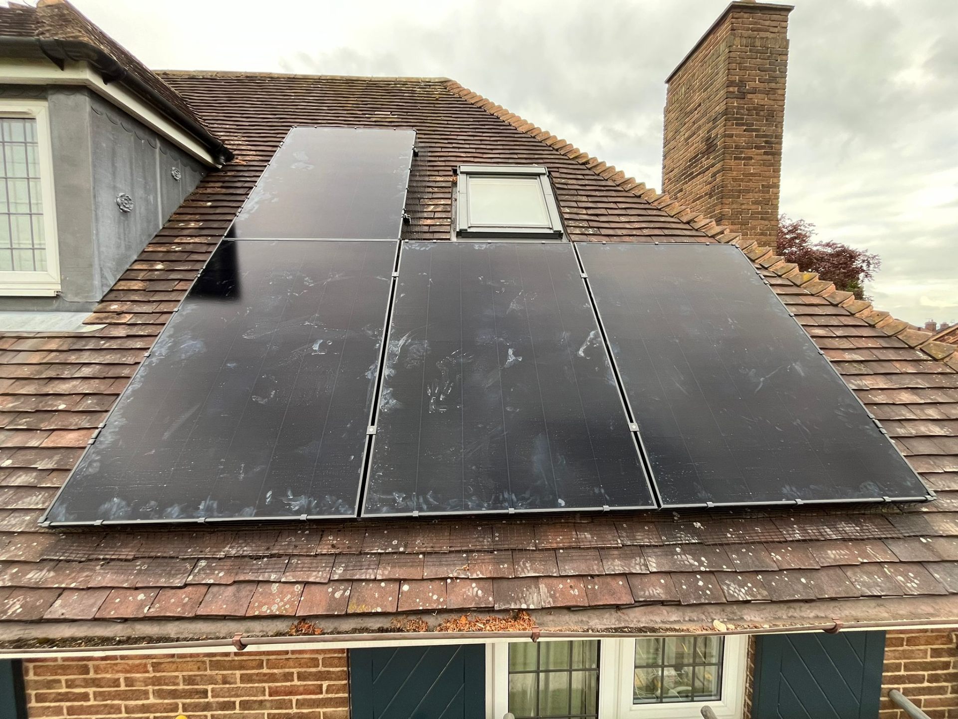 Solar panel installation house — Makse Electrical & Renewables project photo